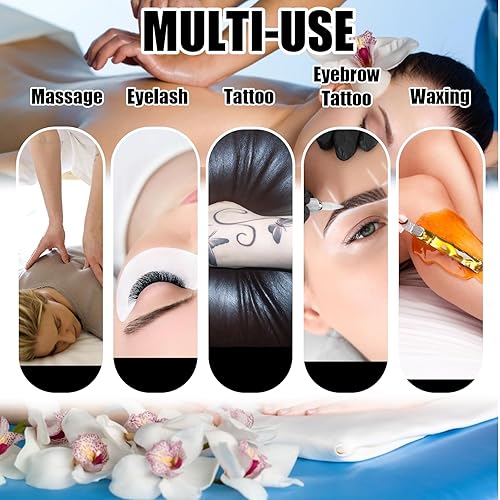 Miniatura 7 de Funda de cuero para mesa de masaje, elástica e impermeable, funda de cama ajustable para pestañas, juego de sábanas protectoras para tratamiento de