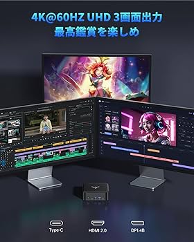 新品　2025新版 Ryzen 5 7430U NIPOGI ミニpc Amazon.co.jp: NIPOGI ミニpc 【2025新版】 AMD Ryzen 5 7430U