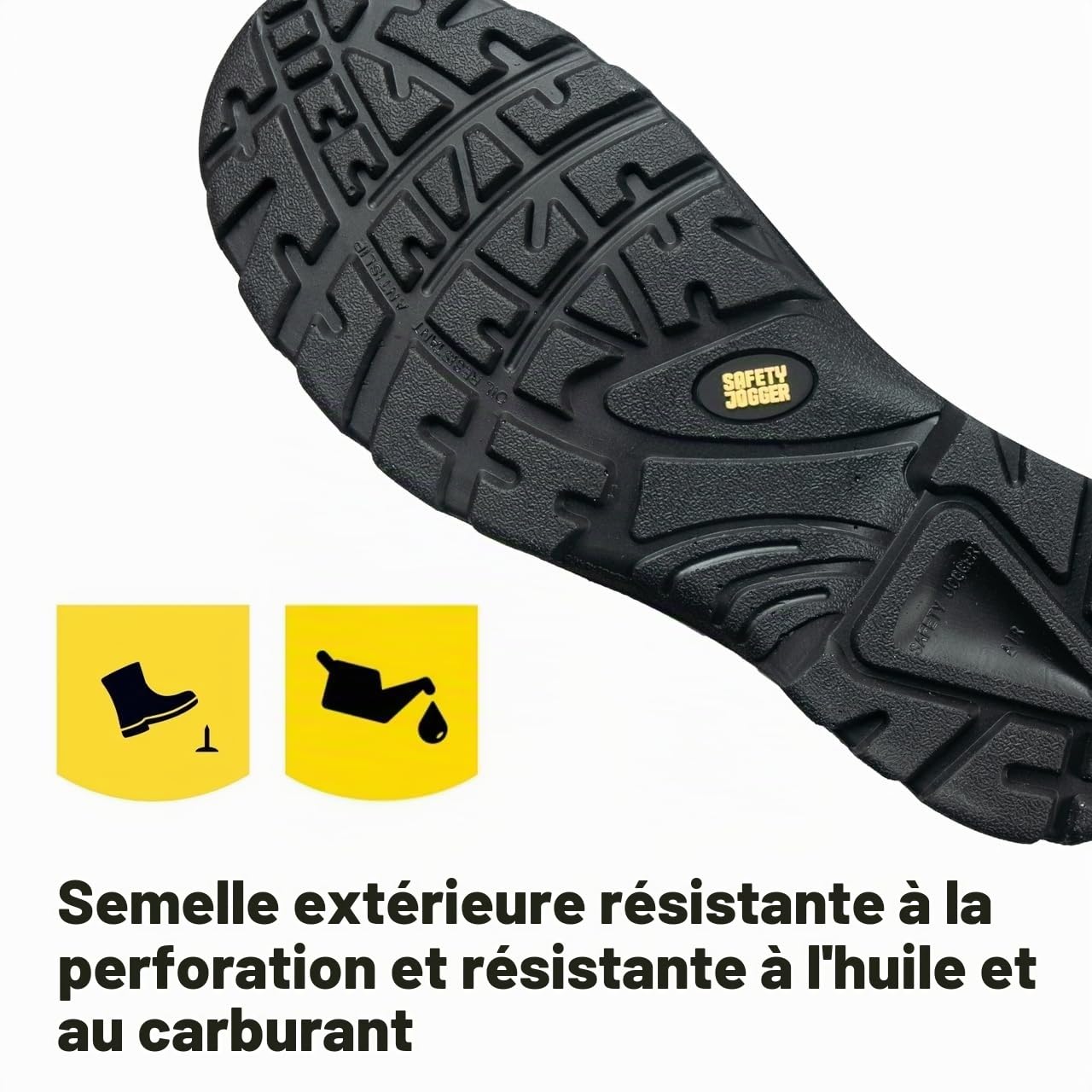 SAFETY JOGGER Chaussures de Sécurité S3 - Climber – Baskets de Travail pour Hommes et Femmes, Bottines Antidérapantes avec Embout en Composite et Semelle Anti-Perforation et Textile, sans Métal