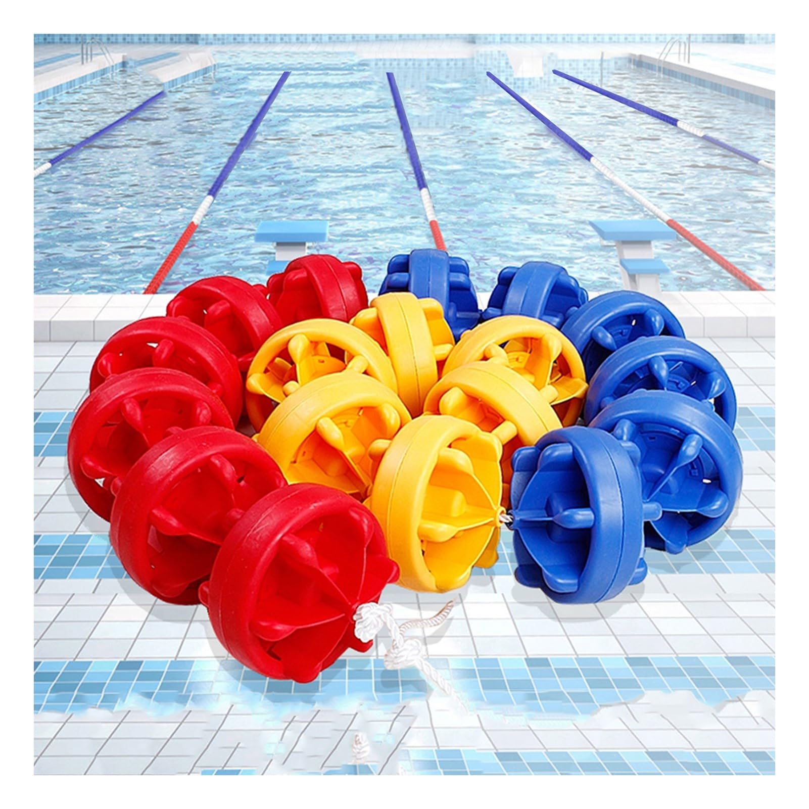 Línea de Carril for Piscina/línea divisoria de Flotador de Seguridad