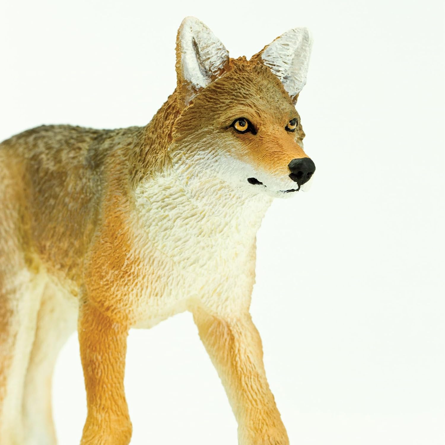Safari Ltd. Coyote Toy Figurine - Detailed 6.5" Plastic Model Figure - Fun Educational Play Toy for Boys, Girls & Kids Ages 1+