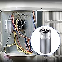 Vista 7 de 70/5 MFD uF 370/440V CBB65 Condensador redondo de funcionamiento dual para motor de CA, condensador HVAC, repuesto de aire acondicionado, bomba