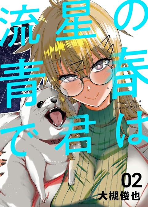 『流星の青春で君は ２巻 「夕空を駆けた泡沫の軌跡」』の表紙イラスト 電子書籍 漫画