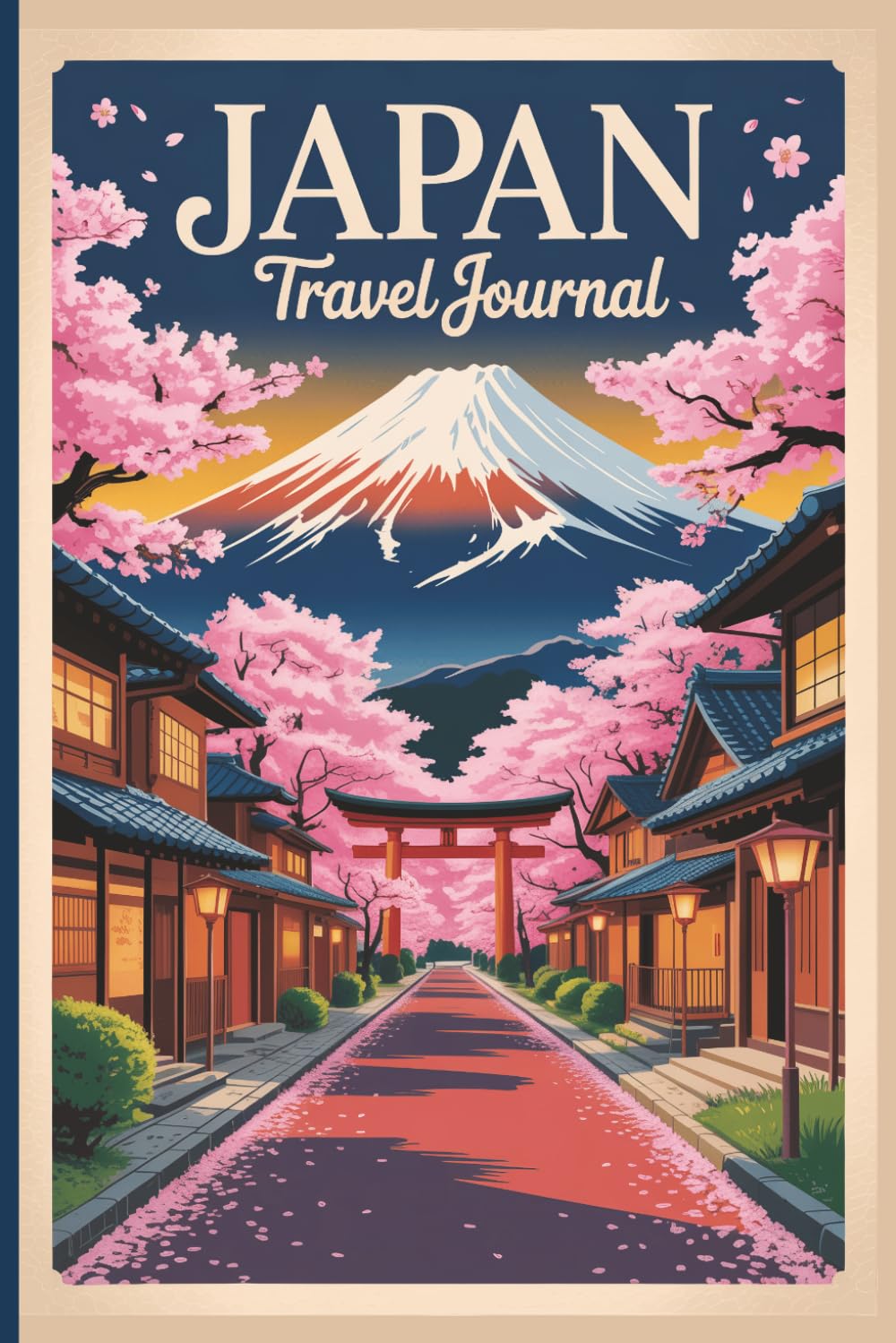 Japan Travel Journal – Lined Notebook for Trip Memories