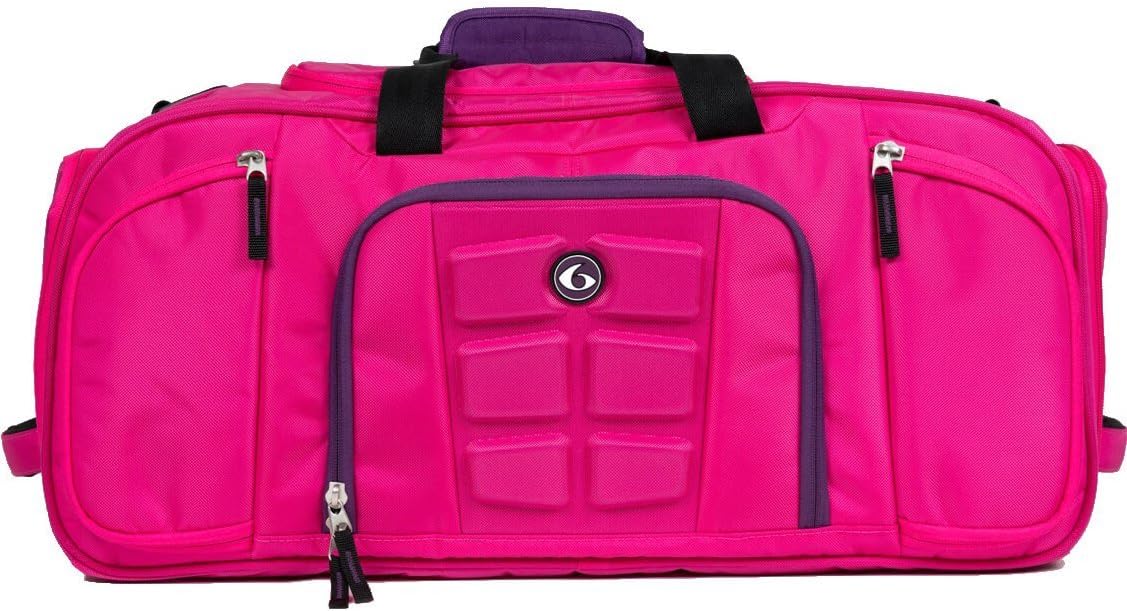 6 Pack Fitness Beast Duffle Bag with Insulated Meal Management System
