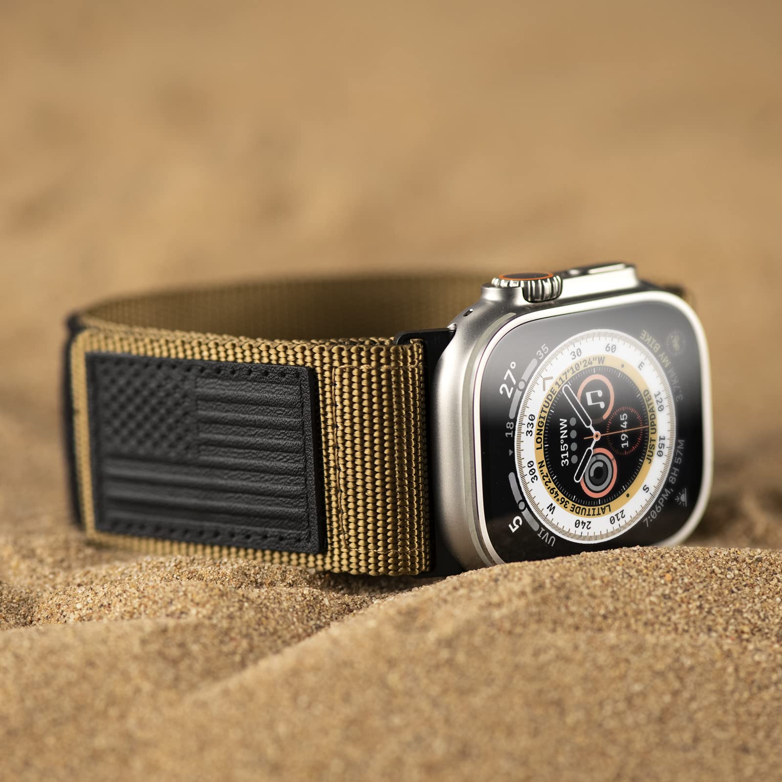 Tefeca Fortitude Series Bracelet réglable pour Apple Watch/Apple Watch Ultra