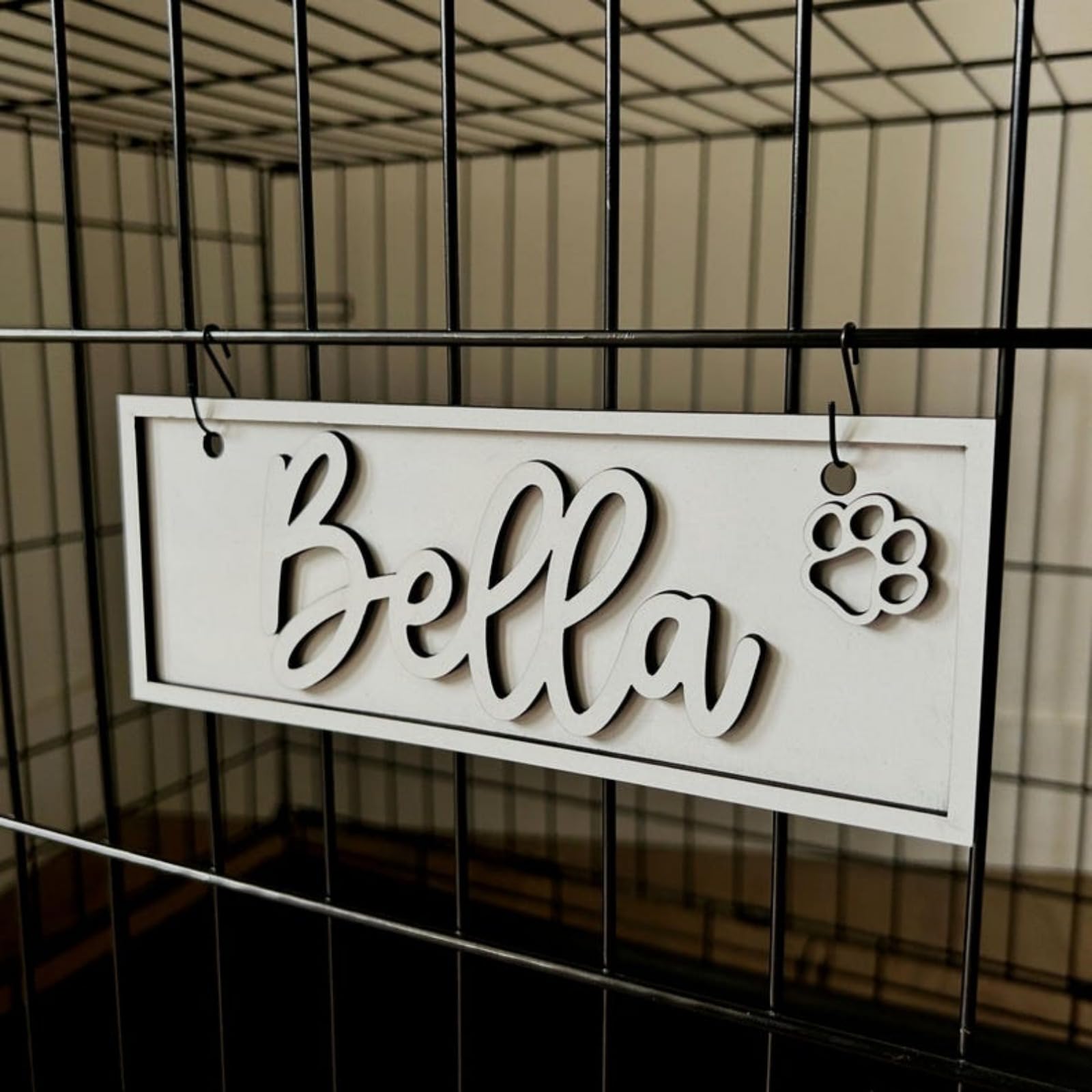 Personalisiertes 3D-Namensschild Aus Holz Produktbild-Vorschau 8