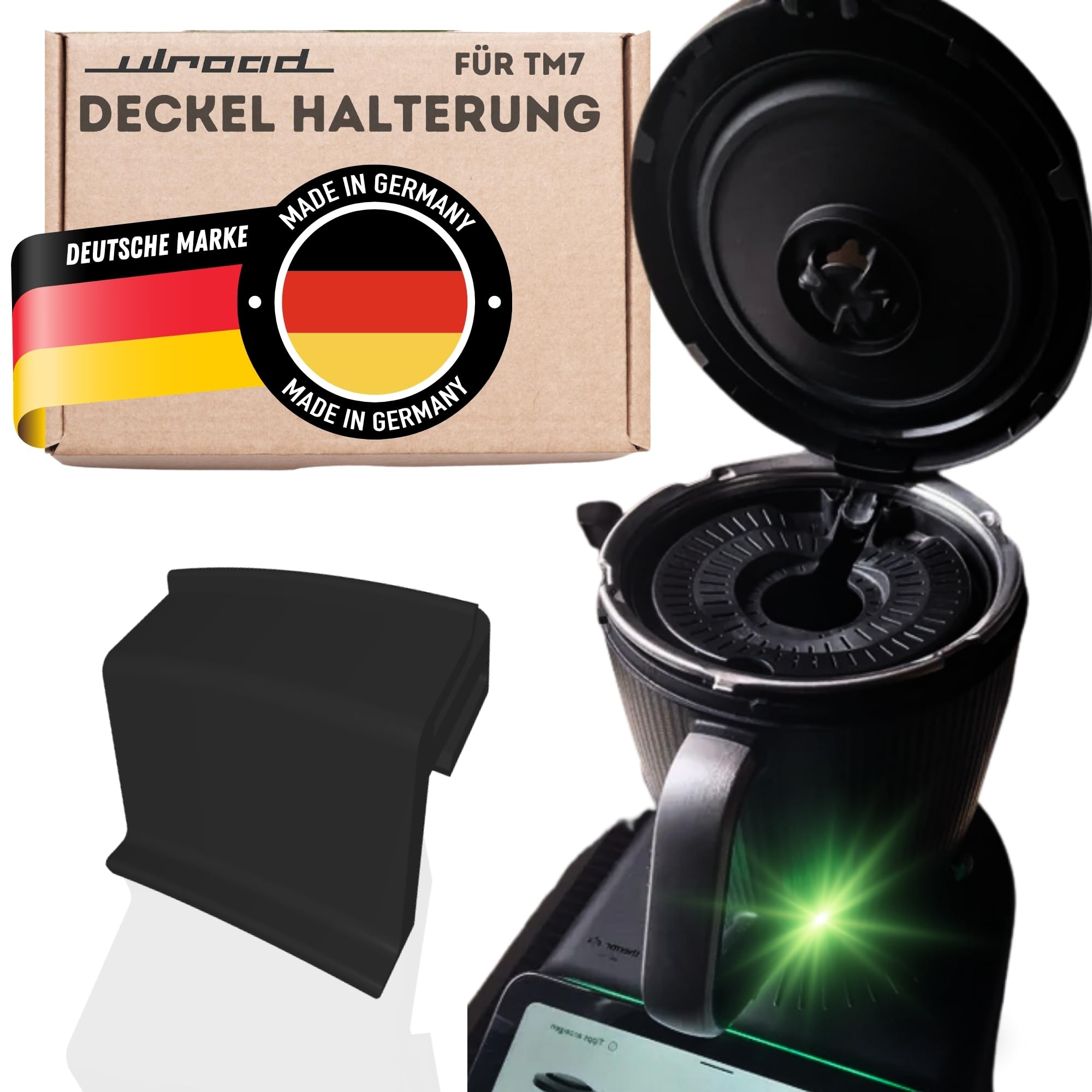 Thermomix TM7 Displayabdeckung Displayschutz Cover Don't touch me
