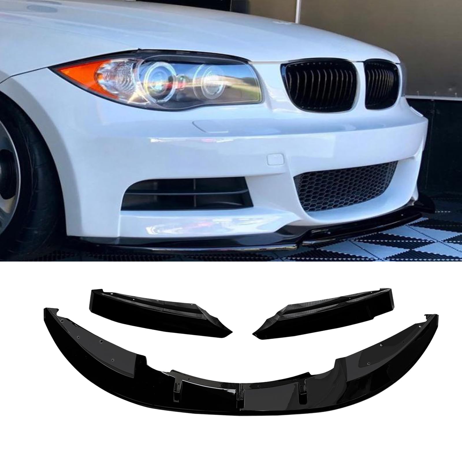 Amazon.com: NINTE Front Lip for 2007-2013 BMW E82 128i 135i 120i M