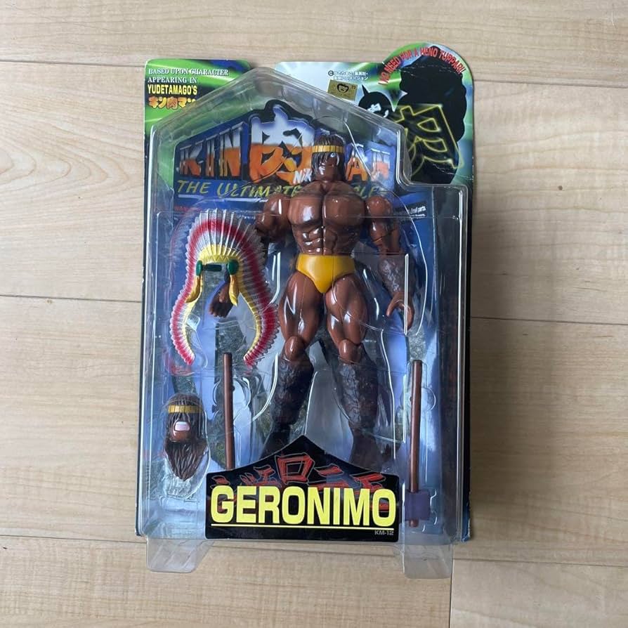 新品未使用 キン肉マン 浪漫堂 フィギュア 2体セット ウォーズマン ジェロニモ 新品未使用 キン肉マン 浪漫堂 フィギュア 2体セット