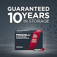 Vista 5 de PROCELL Pilas alcalinas AAA intensas, AAA alcalinas de 1.5 V para dispositivos profesionales de alto drenaje, batería triple A con potencia de larga