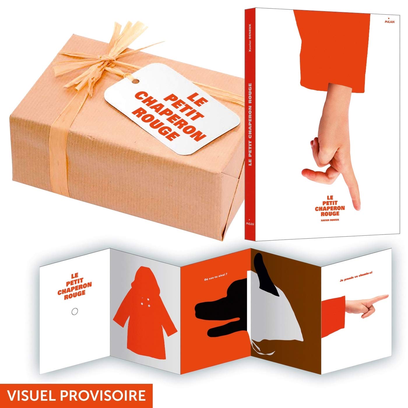 Colis 3 ex. + leporello le petit chaperon rouge milan 2020