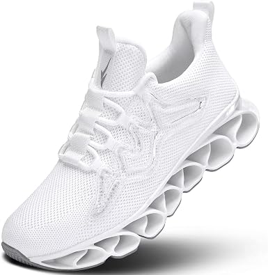 Mens Slip on Walking Running Shoes Blade Tennis Casual Fashion Sneakers Comfort Non Slip Work Sport Athletic Trainer