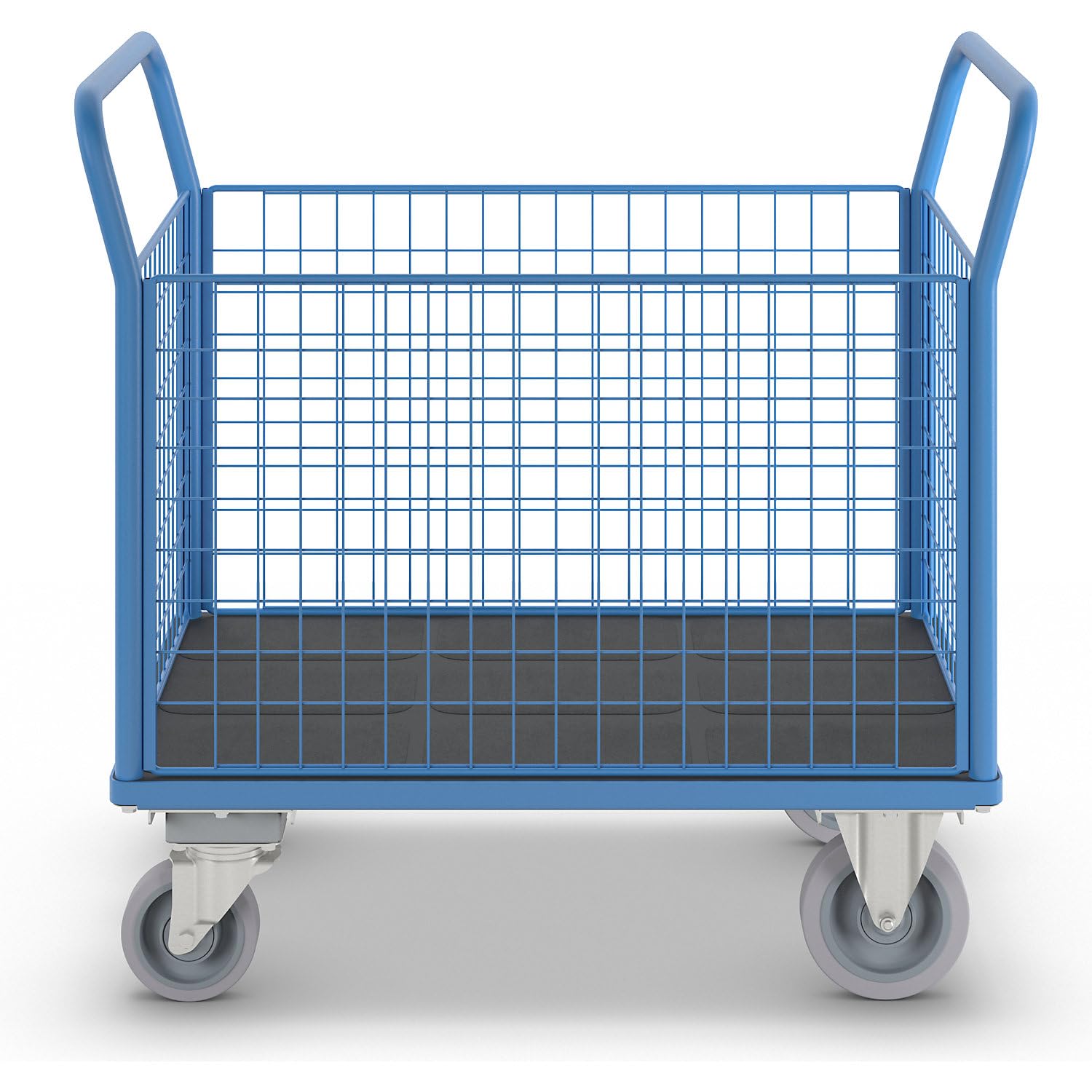 eurokraft Pro | Chariot Plate-Forme à parois grillagées
