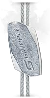 Vista 2 de Gripple - Perchas de bucle estándar Nº 1 Cable de suspensión estándar Percha con cierre para suspensión rápida Carga de trabajo segura de 25