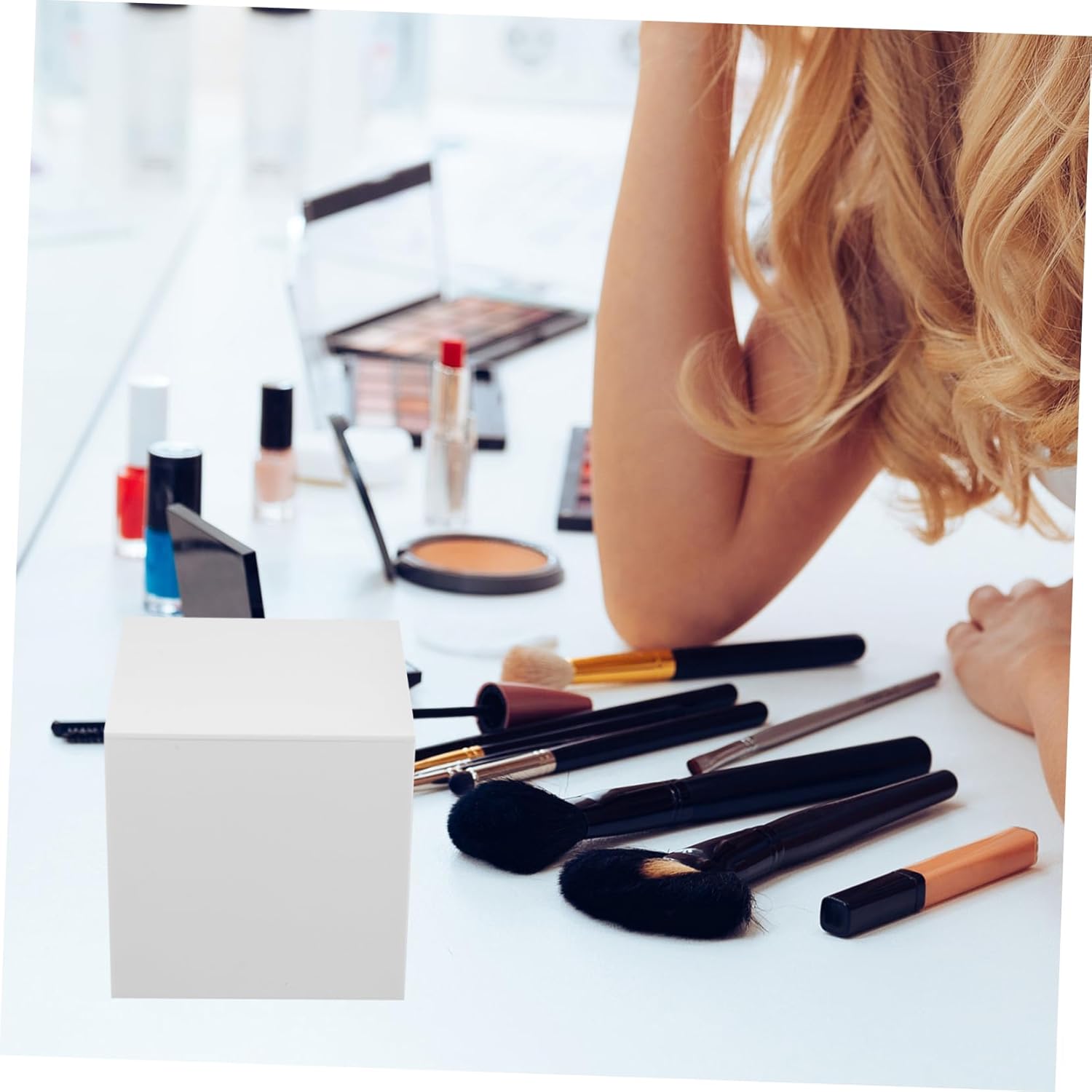 3pcs Acrylic Cube Display Stands Multi-purpose Risers for Collectibles Desserts and Stable Support Transparent Design for Versatile Use