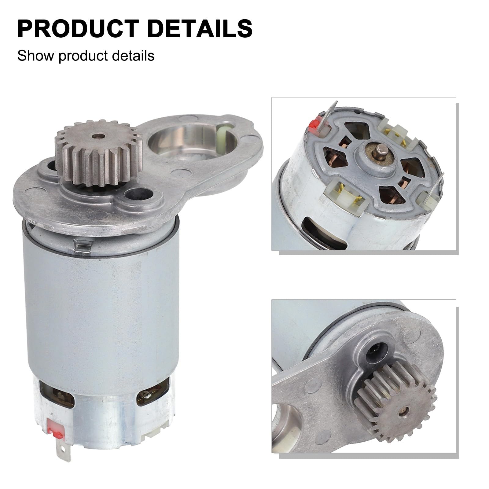 Ersatzmotor 18V 14,4V für Makita DUR180 DUR181 DUR141 BUR181 BUR141 AT1826 AT1827H Rasentrimmer Silber Messing bauen
