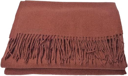 Ladies warm wool scarf in autumn and winter