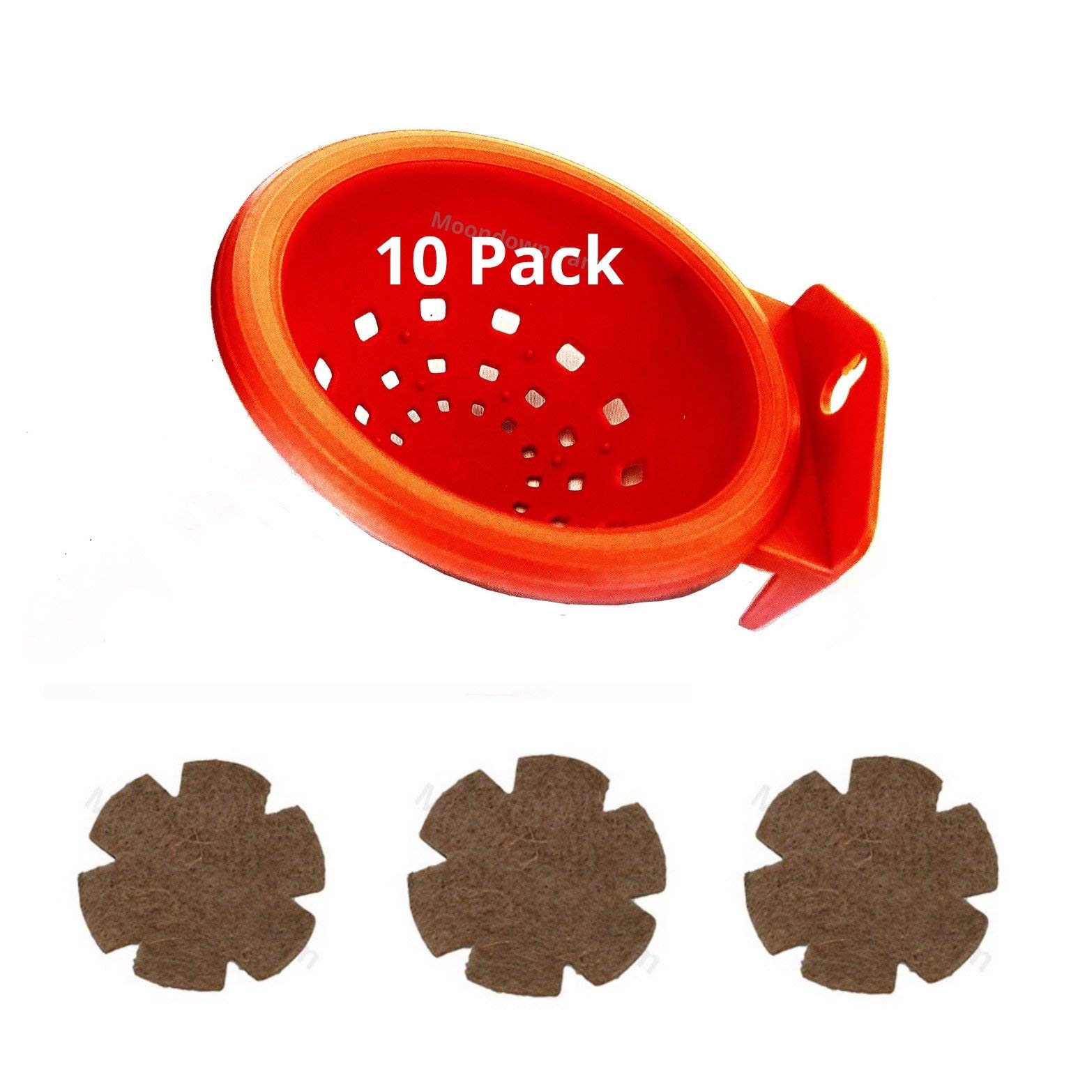 Canary Nest Pans and Jute Liners 10 PACK