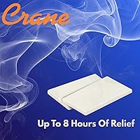 Vista 5 de Crane Vapor Pads for EE-5948 Cordless Personal Steam Inhaler, White, 12 Count (Pack of 1)