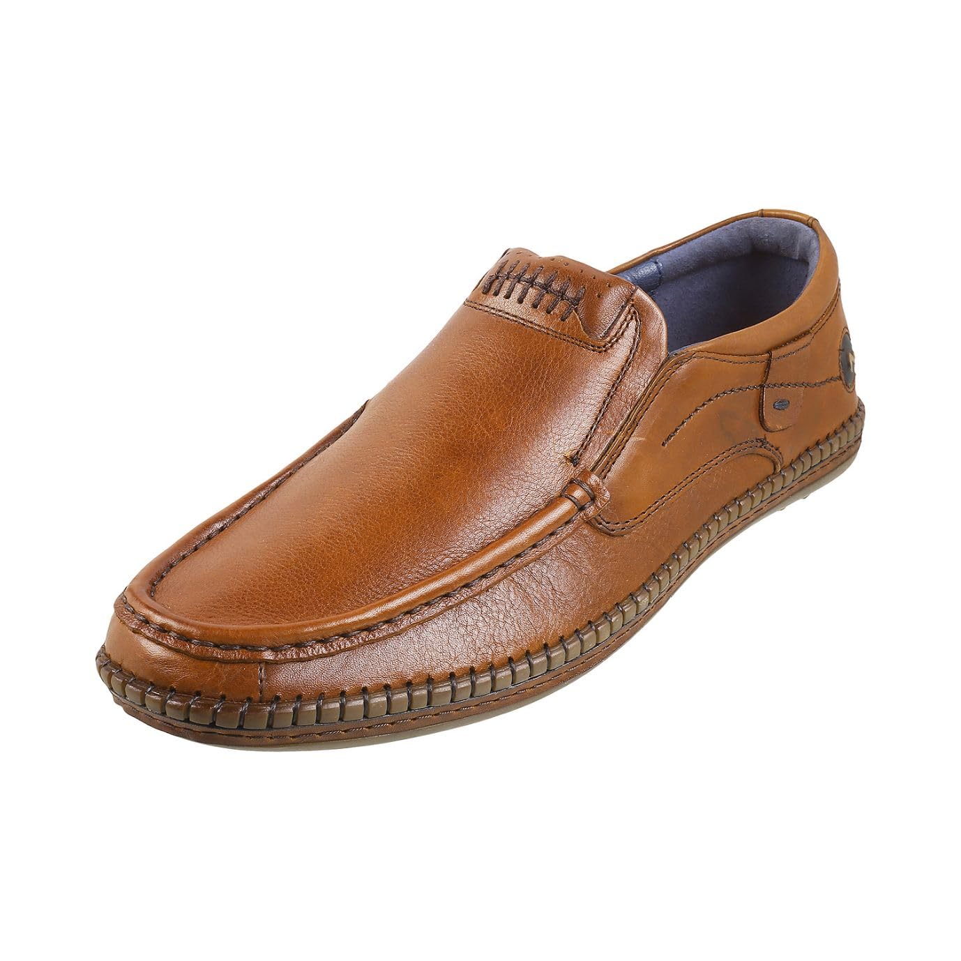 Metro Men Tan Leather Loafer Shoes UK/6 EU/40 (71-9004) (B0CPT9GGQ7) Amazon Price History, Amazon Price Tracker