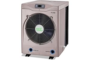 Electric Heat Pump Pool Heater 16184BTU for 5000 Gallon Pools