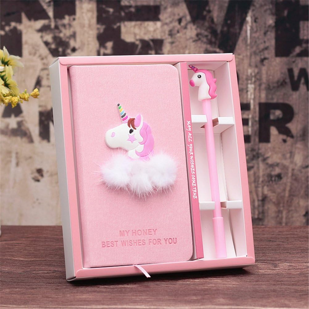 Climberty Unicorn Notebook Pen Set -Lovely Unicorn Gifts for Girls (Unicorn 2)