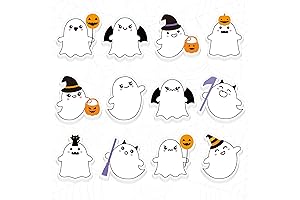 Whaline 24 Packs Halloween Sticky Notes: Spook-tacular Reminders for a Hauntingly Organized Halloween