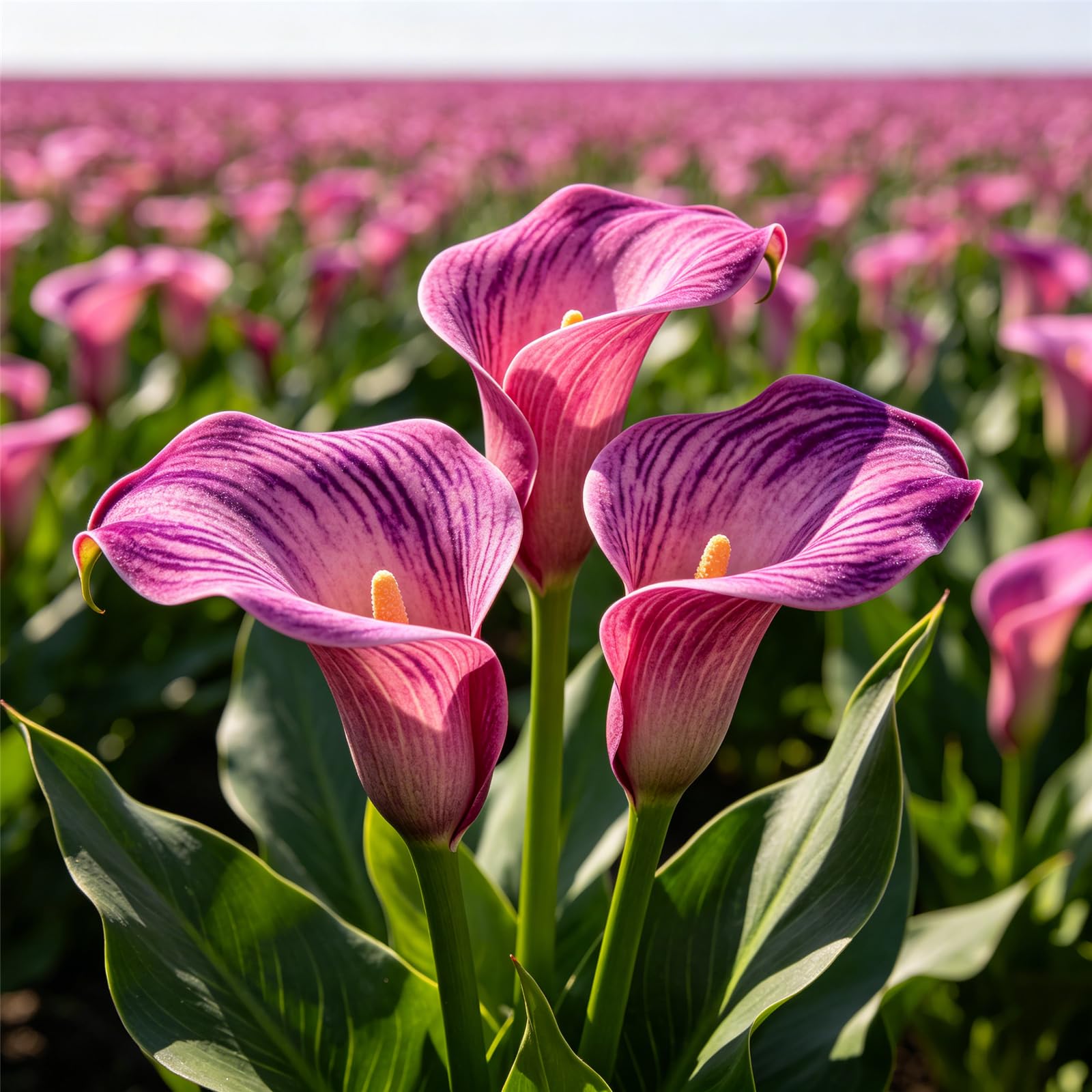 Perennial Calla Lily Bulbs for Planting-Vigorous Growth,Excellent Display,Ideal for Garden&Yard,Beginner Friendly-10bulbs-A