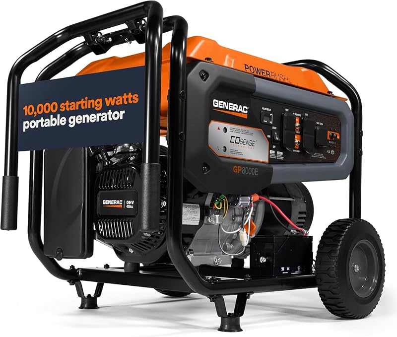 Generac 10,000 Starting Watt Portable Gas