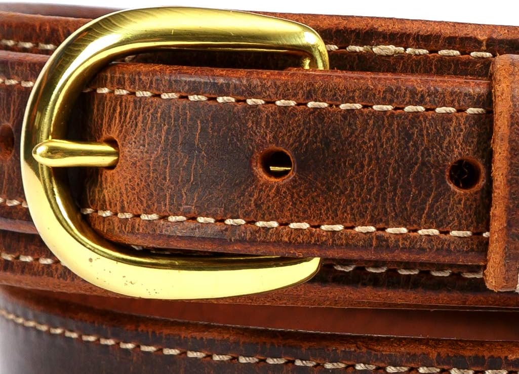 Forest Hill, Ranger Belt, Heavy Duty, 1-1/2" Solid Leather, Amish Made, by Hand in Lancaster, PA …