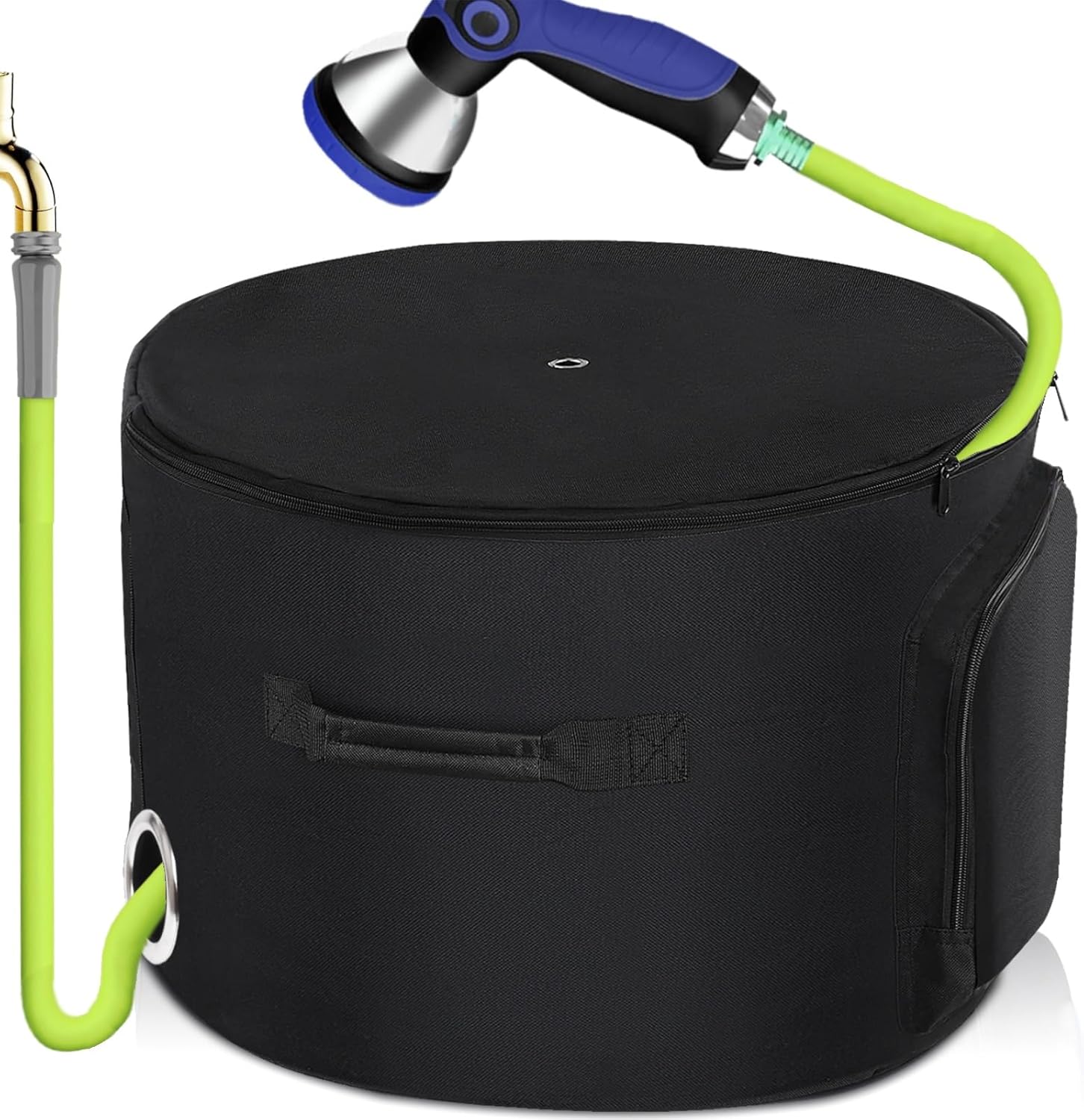 Garden Hose Holder storage bag, Hose pot protection bag, Storage bag for Garden tools, RV Hose Storage Bag, water hose holders bag for outside or inside, Storage bag for garage, warehouse