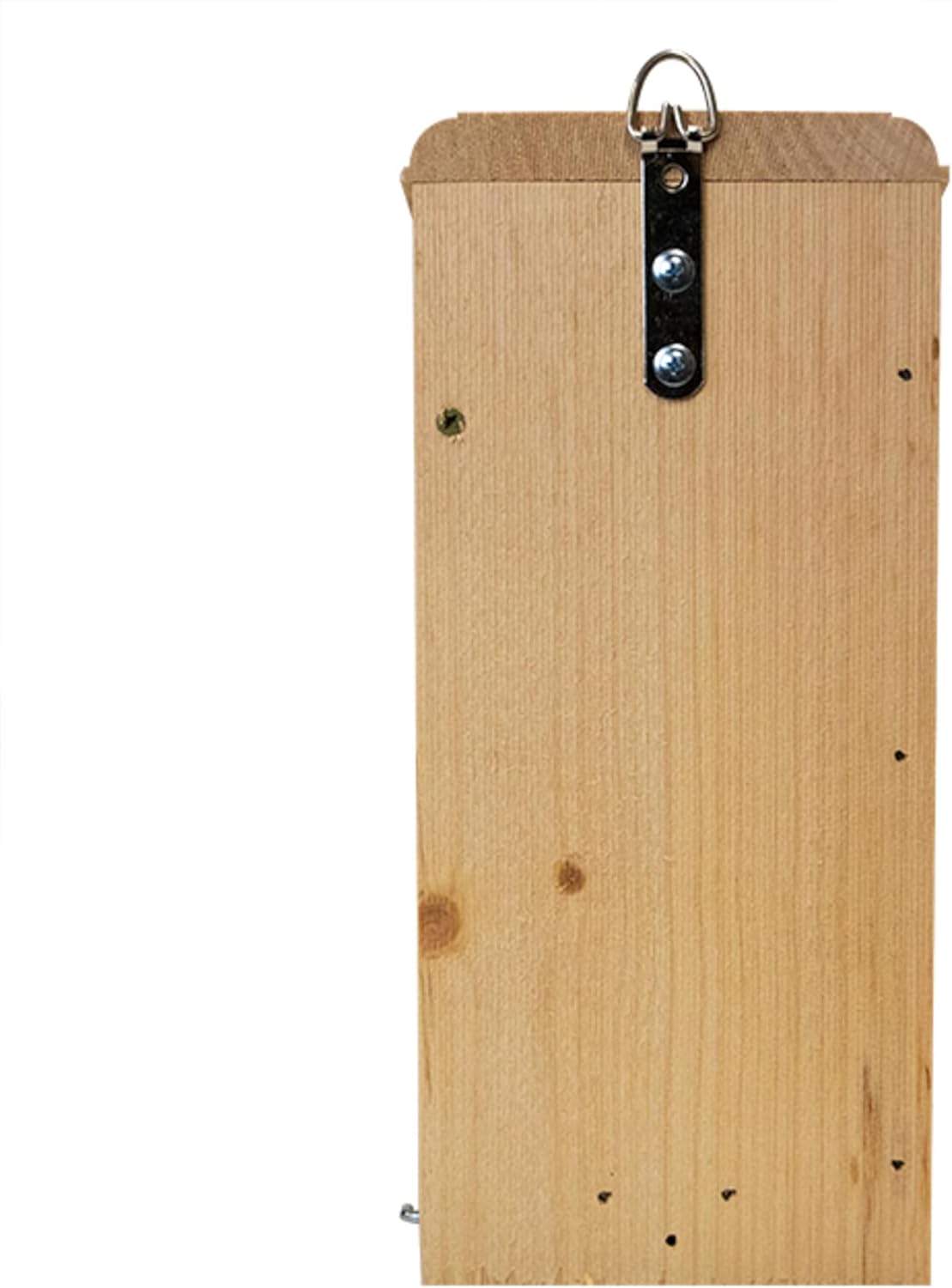 Bird Habitats Titmouse Warbler & Tree Swallow House – Handcrafted 1" Eastern White Pine Nest Box, Made in Maine – Durable Outdoor Birdhouse with Ventilation, Drainage & Easy Clean Front Panel