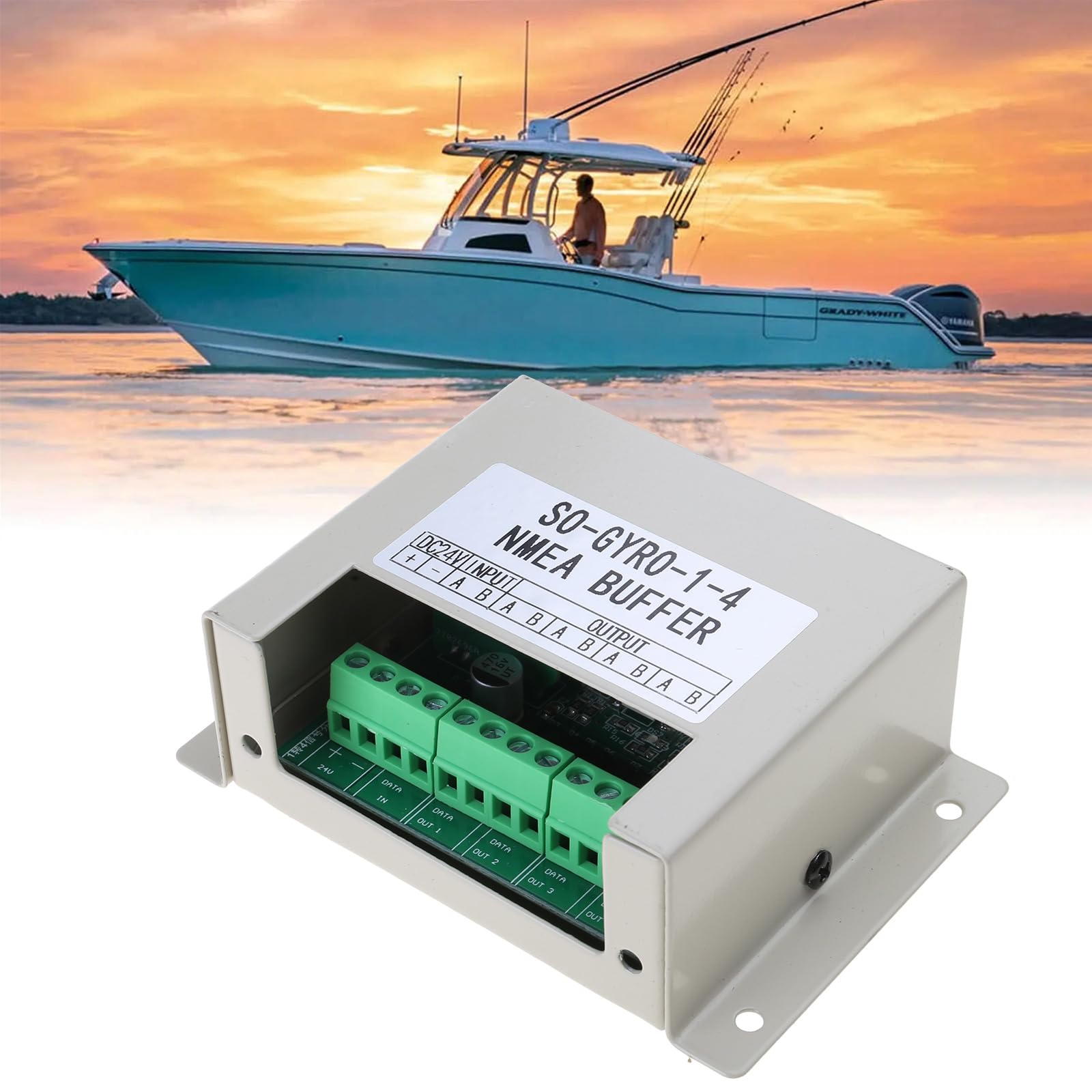 Buffer di segnali marini con buffer di seriali di isolamento elettrico per operazioni stabili dei sistemi 24V per il separatore di serie NMEA0183