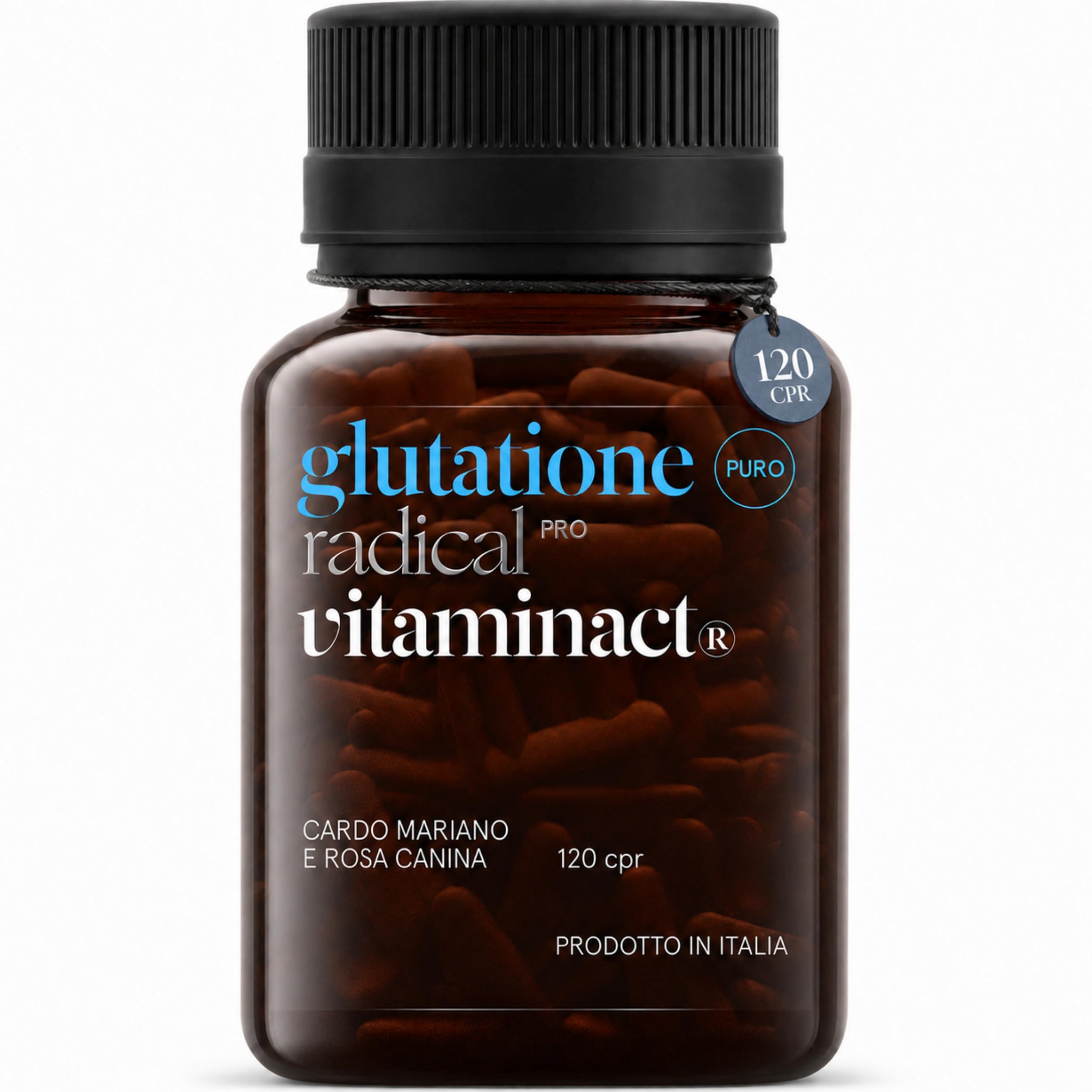 Glutathione Radical Pro - With 120 Tablets With High Dosage Of Rosehip and Marian Cardio
