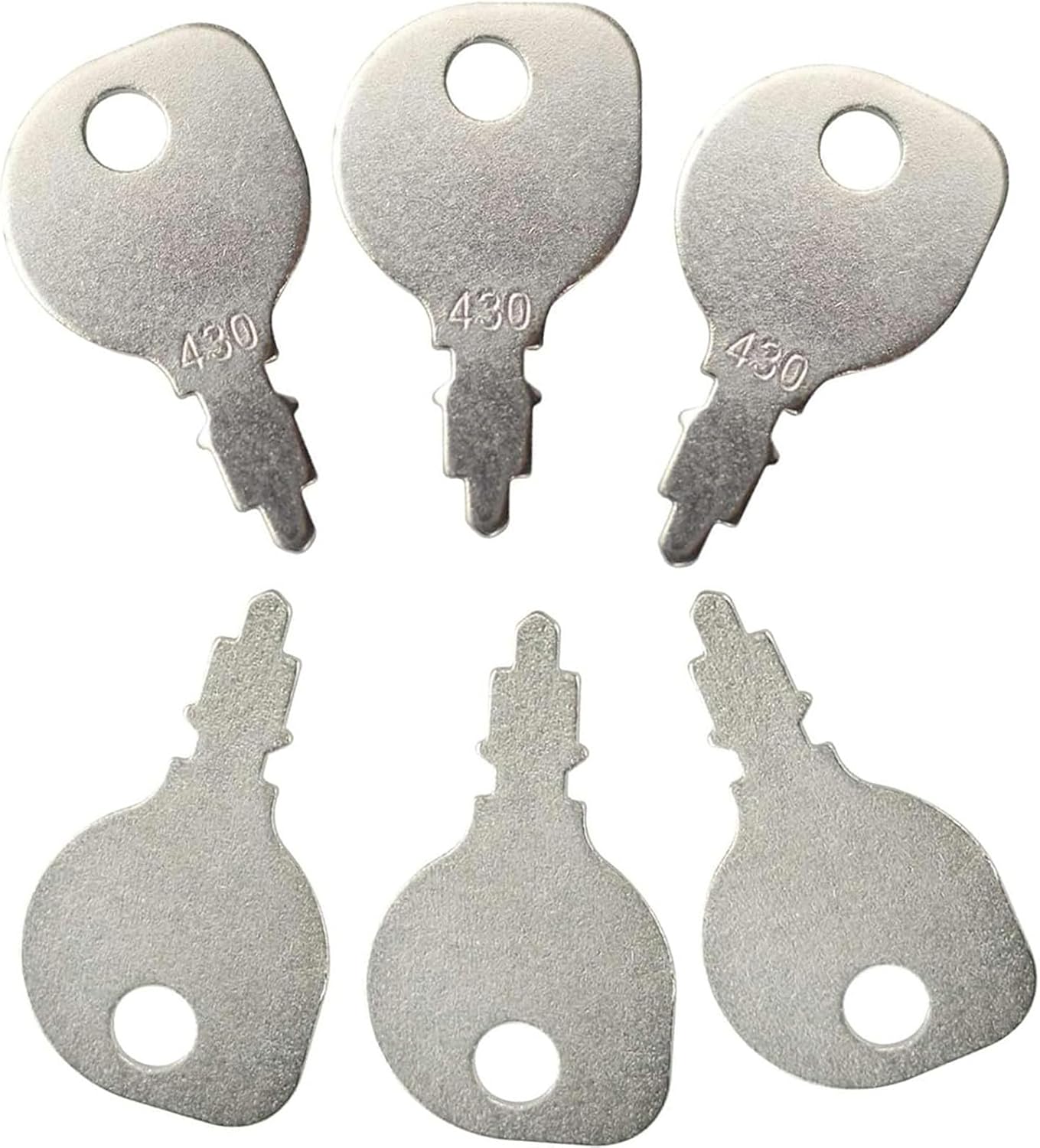 Lawn Mower Key 430 691959 Replacement for Riding Lawnmowers 6 Pack