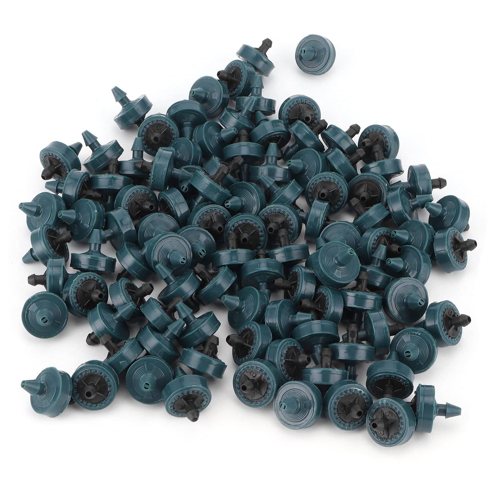 100Pcs Constant Flow Irrigation Drippers for Patio Lawn Garden Drip