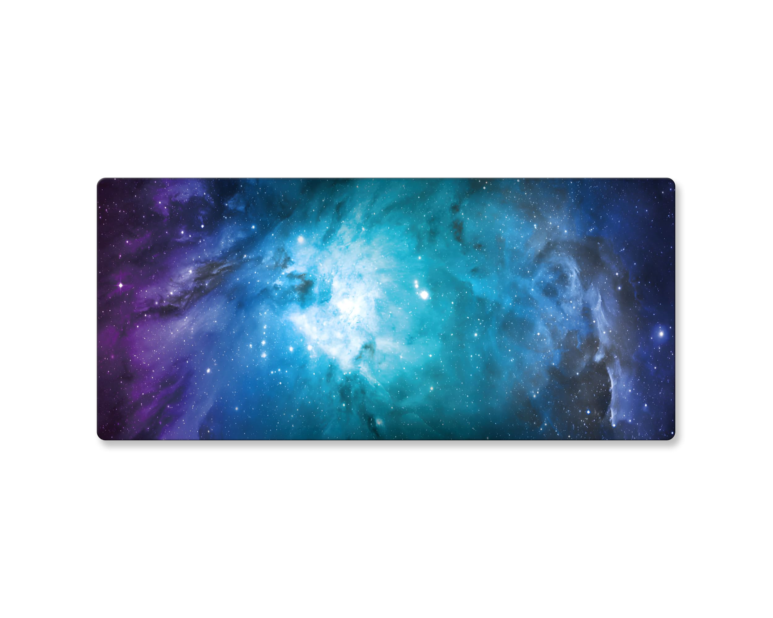 ELLENNE Mousepad XXL 900x400mm Sottomano Scrivania-Abisso Stellato|9 | Tappetino Mouse XXL 900x400mm, Sottomano Scrivania Stampato Fantasie Impermeabile, Mousepad Grande,Bordi Cuciti Casa Ufficio