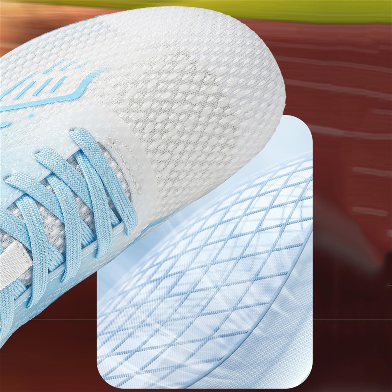 Zapatillas De Atletismo con Clavos Hombre Zapatillas De Carreras De Velocidad Zapatillas para Mujer Y Niño Zapatillas De Salto Ligeras Y Transpirables