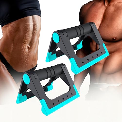 NuFit - Asas de flexión portátiles para viajes Barras de empuje de viaje para entrenamiento de hotel, piso de casa y gimnasio, estructura