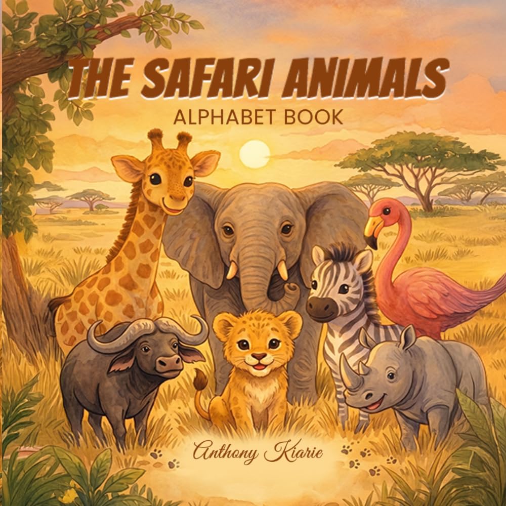 The Safari Animals: Alphabet Book
