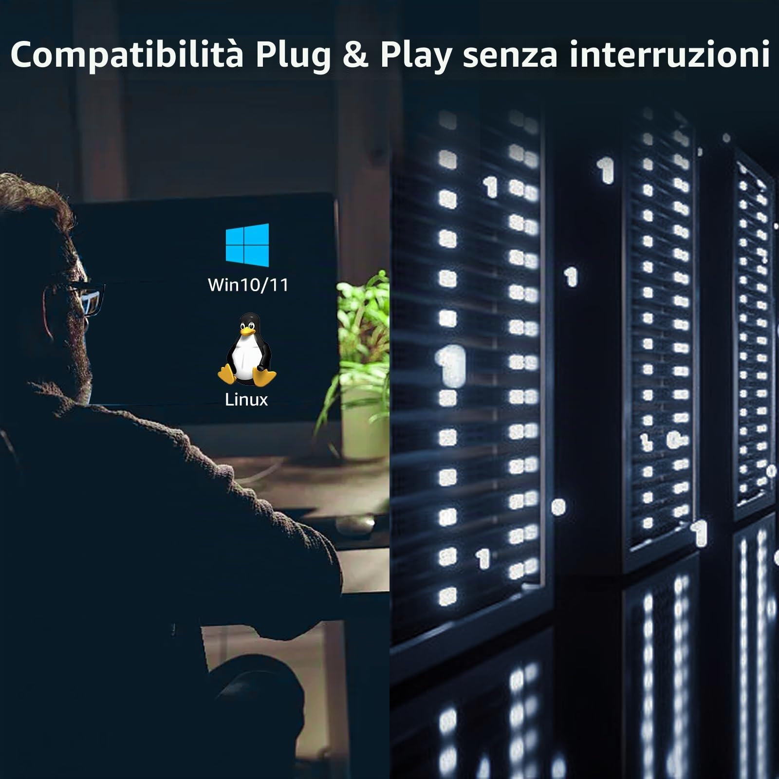 Scheda di Rete PCIe 10G, YuanLey Scheda Ethernet 10G Base-T con Controller Marvell AQC113, Adattatore PCIe a 10Gb RJ45 Ethernet NIC, Compatibile con PCI Express X1/X4/X8/X16, per Windows 10/11, Linux