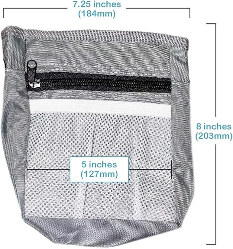 Miniatura 4 de Pets First Bolsa de entrenamiento para perros, bolsa de golosinas para croquetas, alimentos, juguetes, accesorios con dispensador de bolsas de