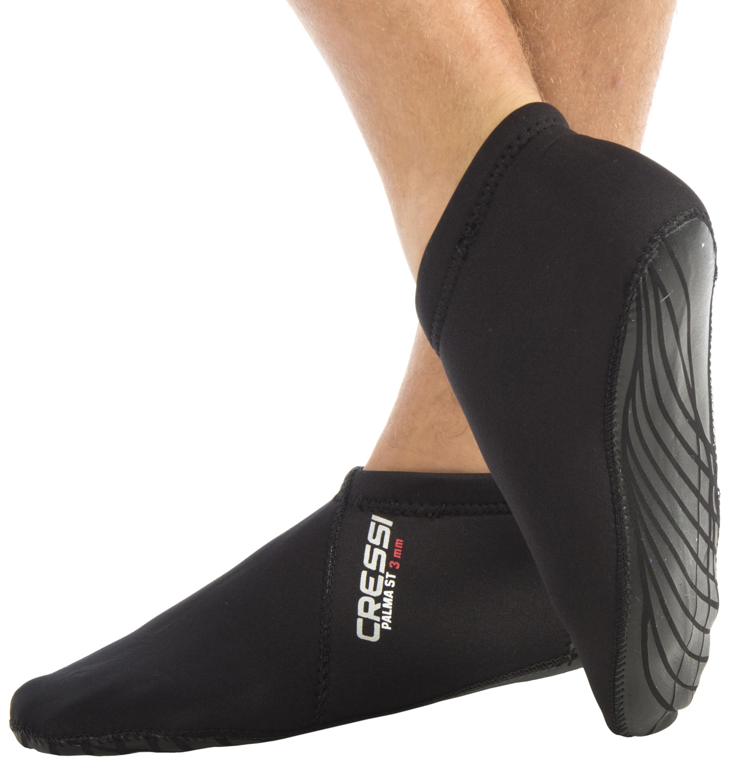Cressi Palma 3mm Neopren ST (kurz) Socken mit Grip