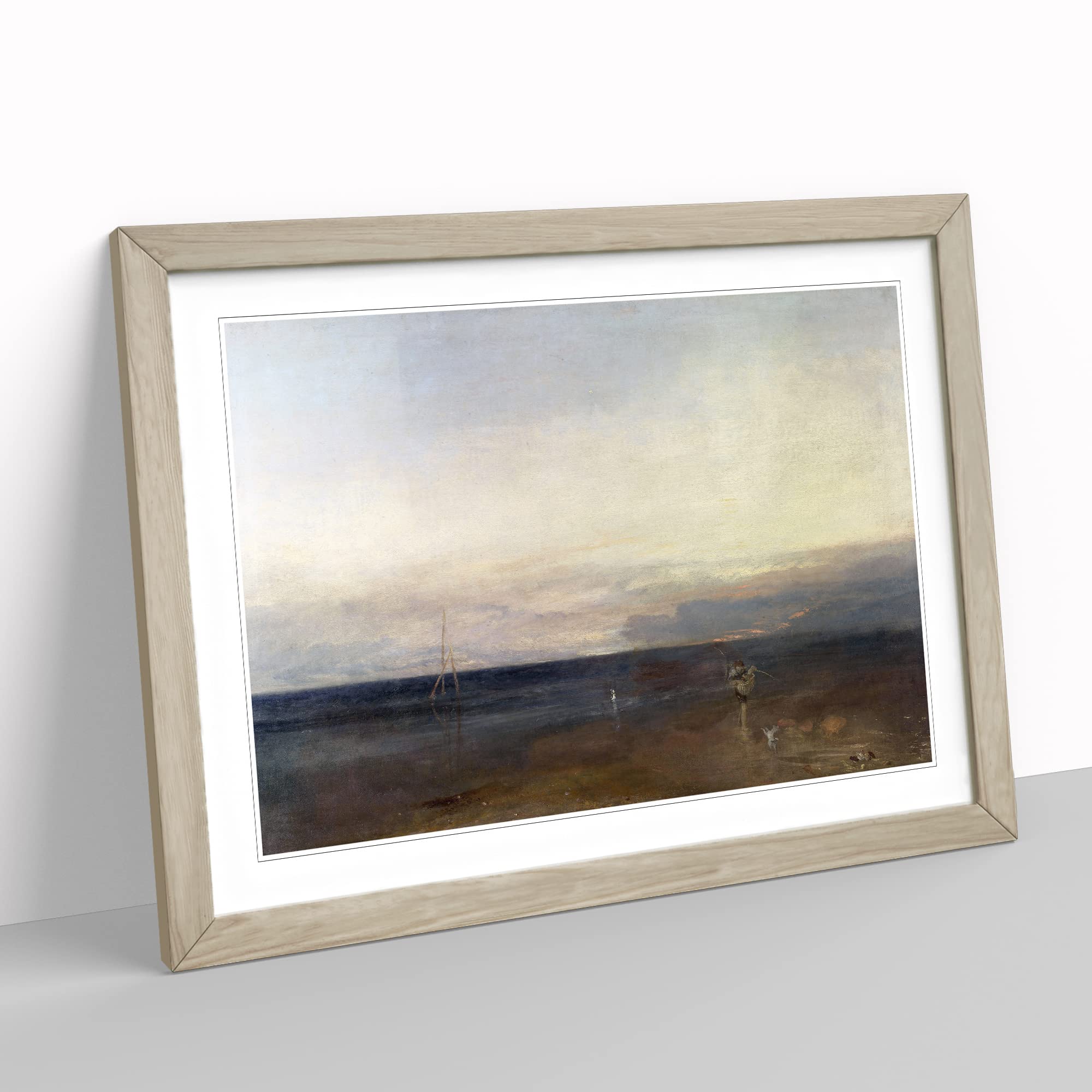 The Evening Star By Joseph Mallord William Turner Classic Painting Framed Print, Oak, A3 (46 x 34 cm) - Image 2