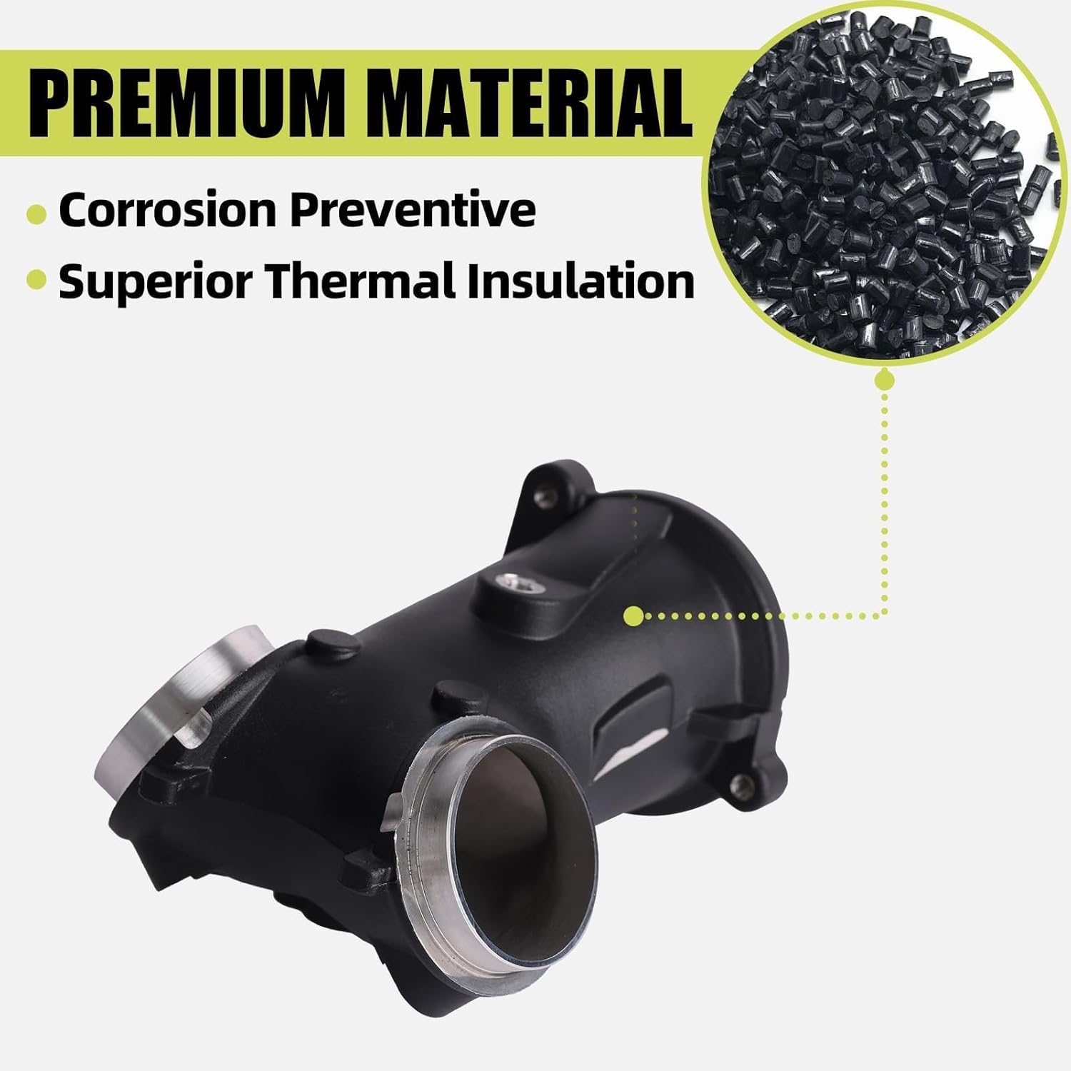 Intake Manifold Compatible with Harley Davidson 2017-2023 Touring Bagger FLHT FLHR FLHX FLTR 2018-2023 Softail models Replace 27300167 MHP-F064