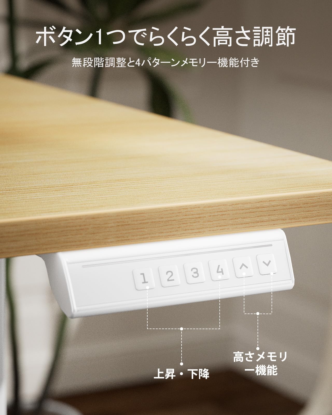 Amazon.co.jp: Marsail 電動昇降デスク スタンディングデスク 80kg高耐