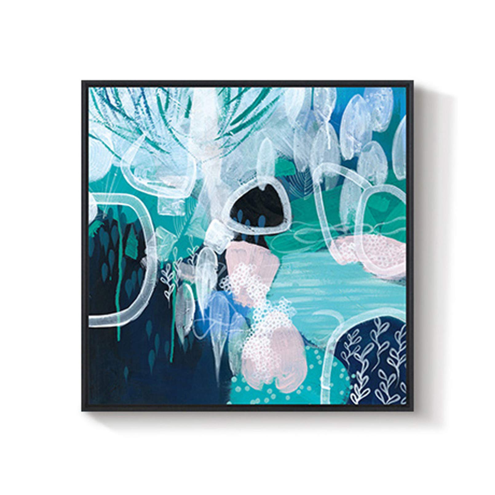 Peinture d'art abstrait de montagne, une toile inspirante pour votre intérieur