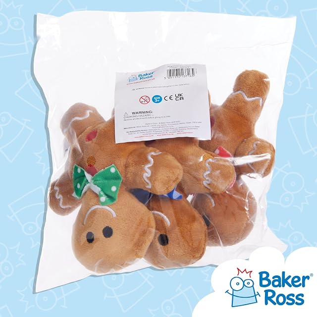 Foto 5 de 6 de Baker Ross FX333 Peluches del Hombre de Jengibre - Paquete de 3, Juguetes para Niños