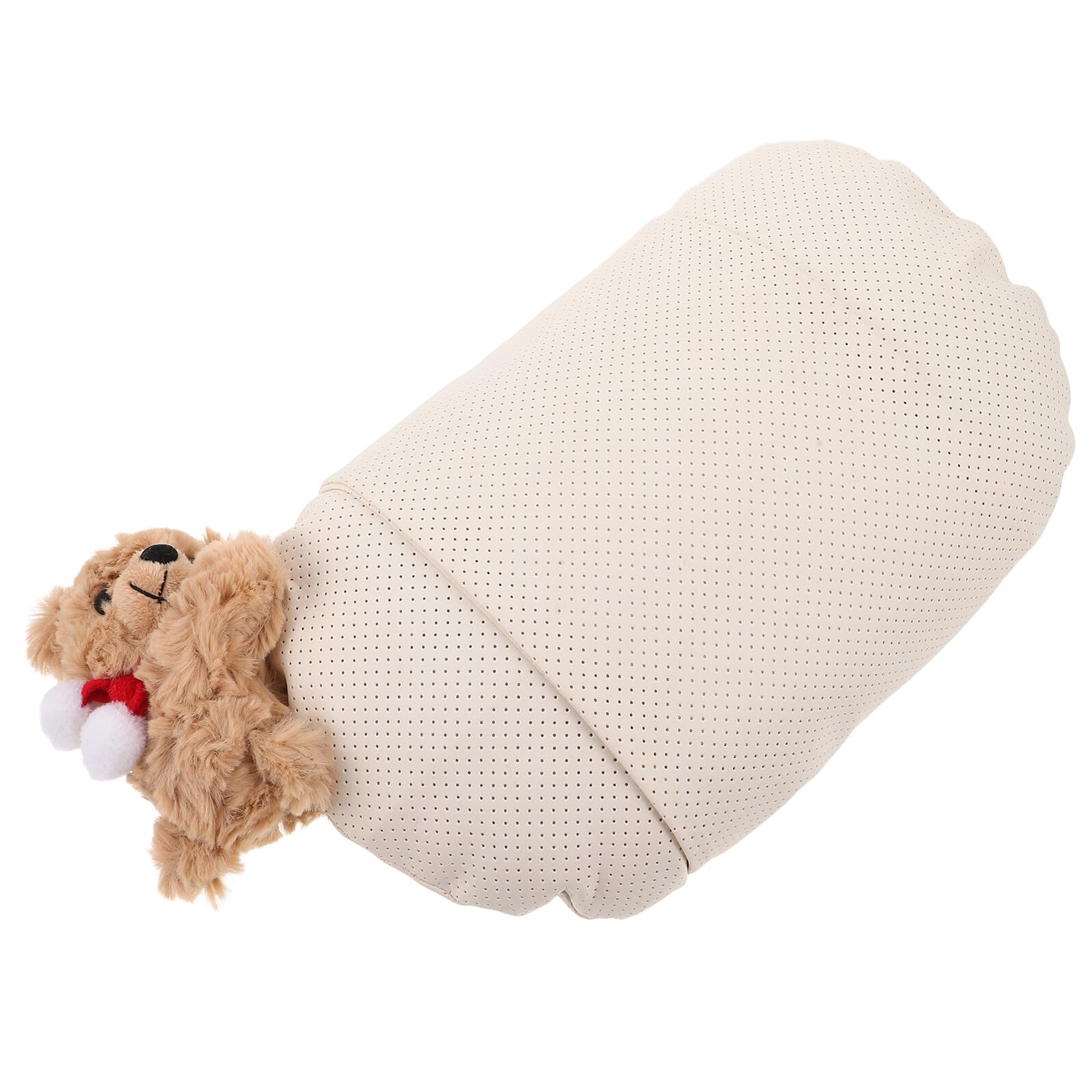 Coussin de soutien cervical blanc pour siège auto et bureau lors de vos voyages